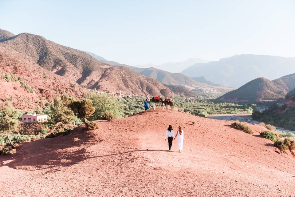 Morocco elopement photography