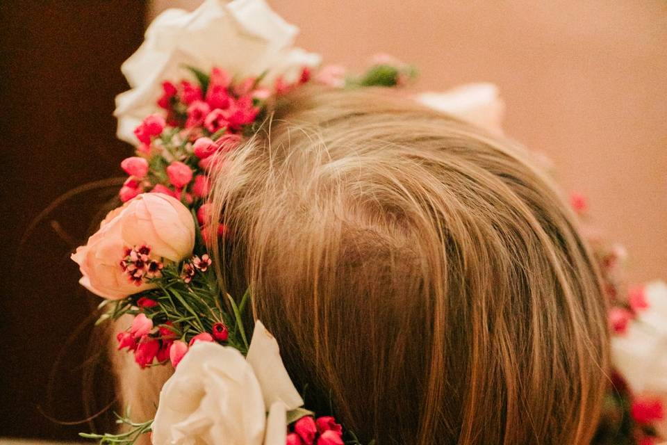 Flower Girl Halo