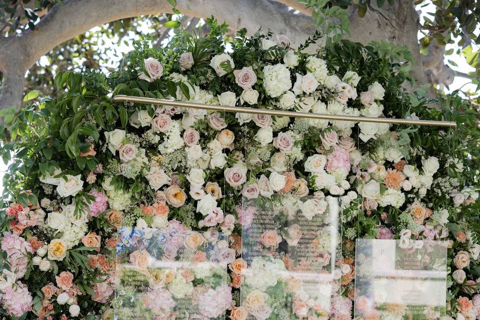 Hanging Greenery Installation