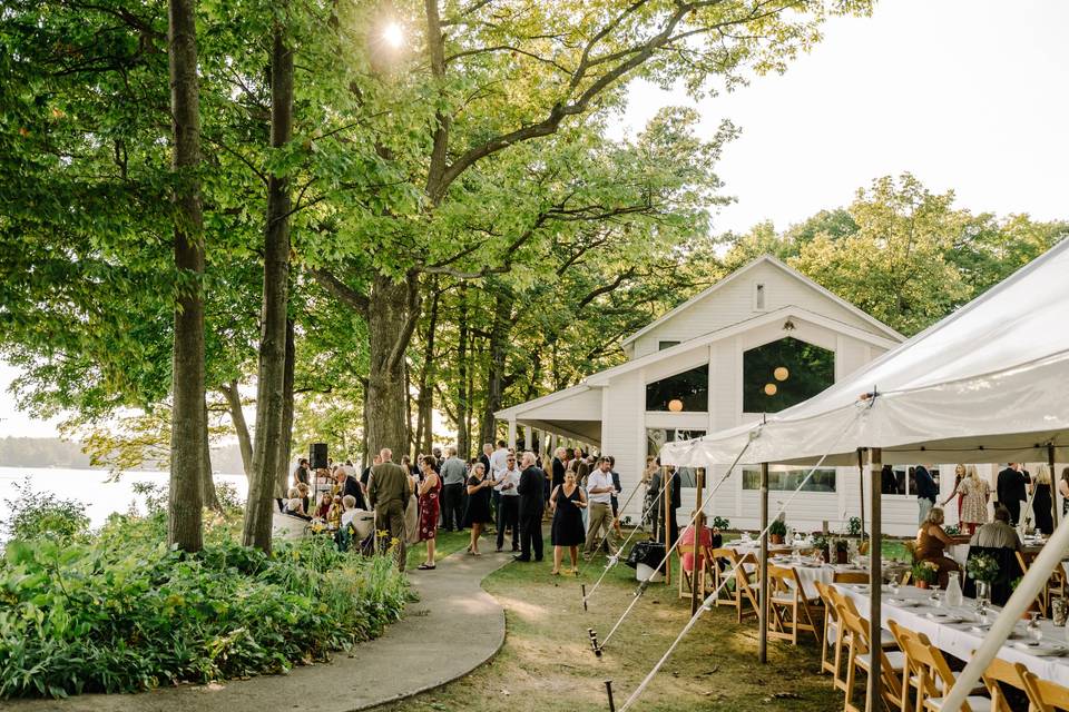 O&J Reception - Tent Space