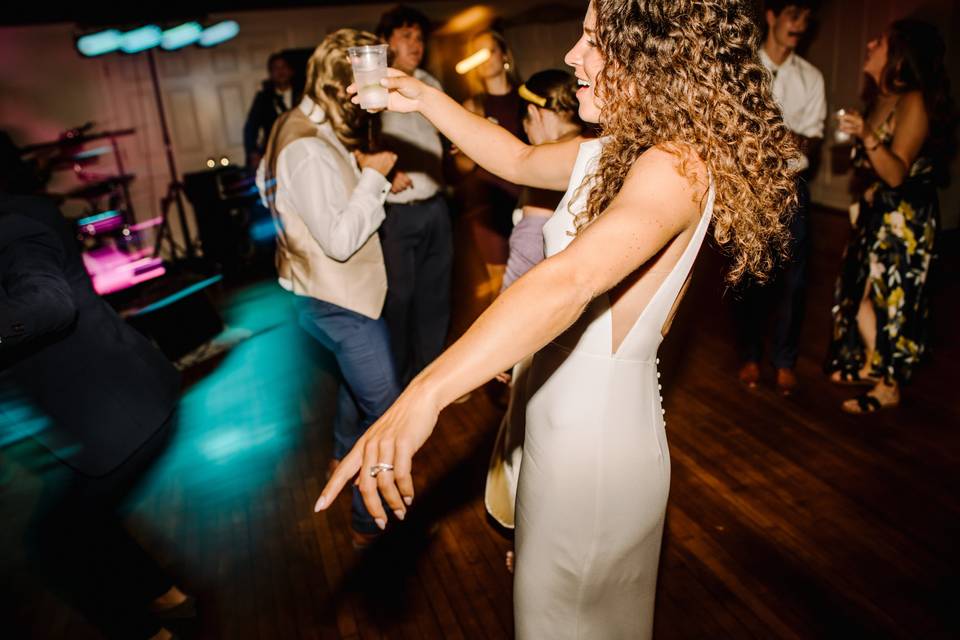 Dance Floor - in Dining Hall