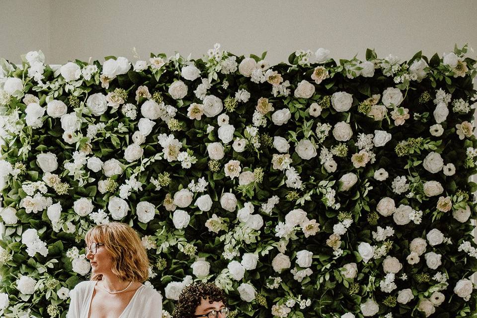 'Florence' Flower Wall