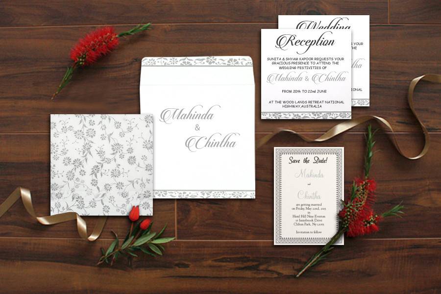 Wedding cards & stationery