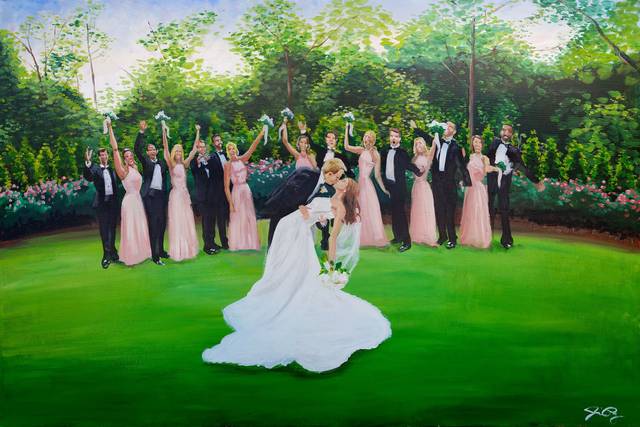 Event Painting By Jamie Favors Gifts Orlando FL WeddingWire