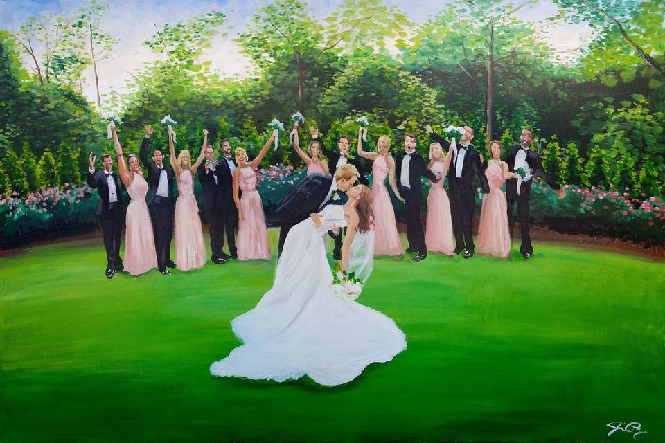 Event Painting By Jamie