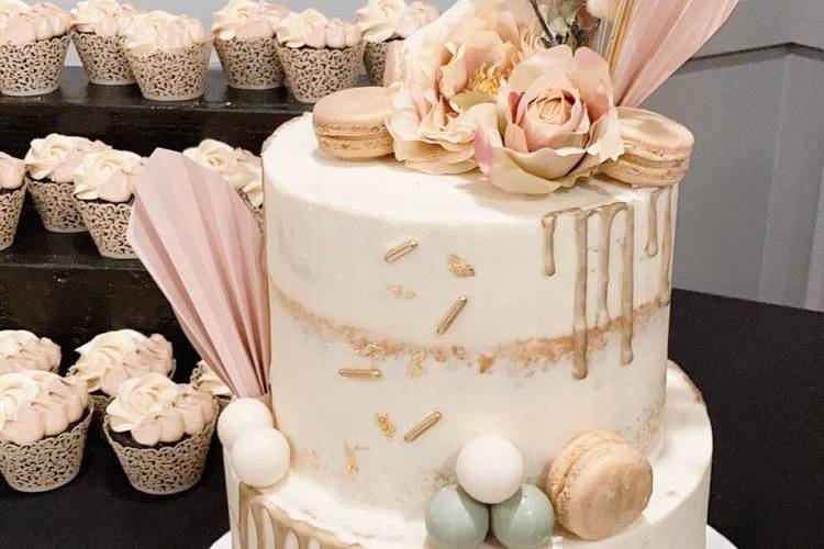 Boho Inspired Cake