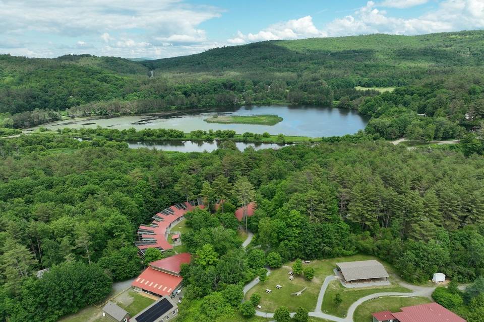 View of Campus from Above