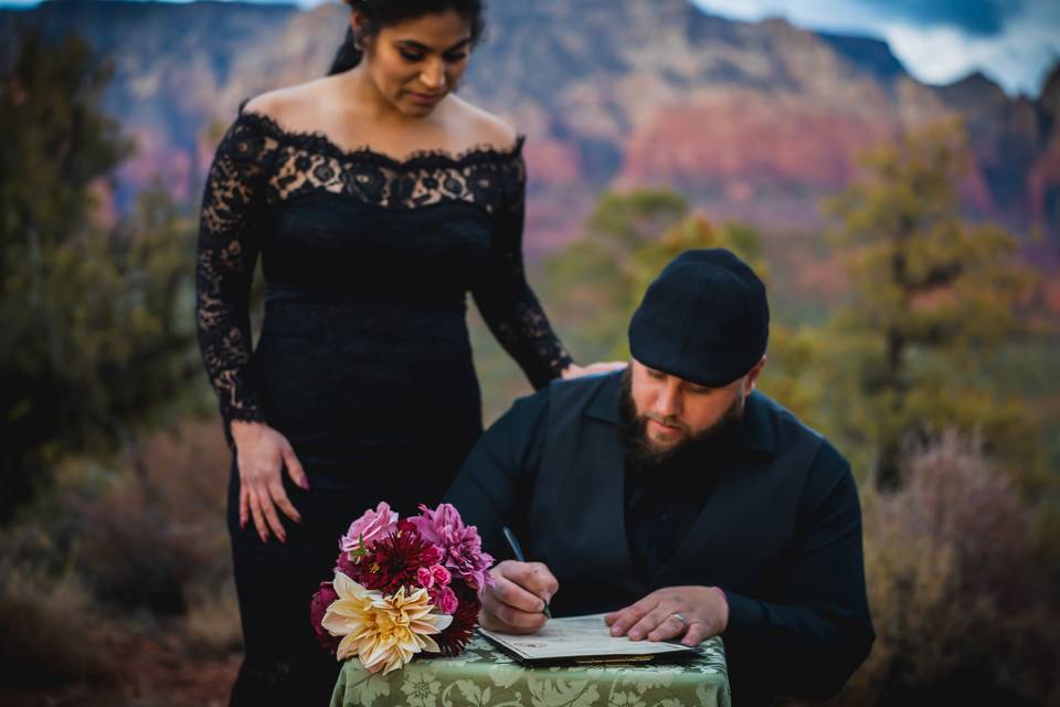 Sedona Elopement