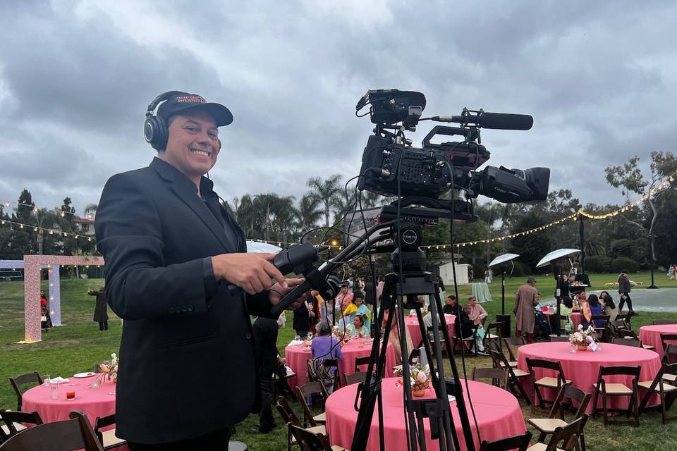 Single camera livestream