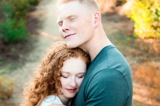 Engaged and in love