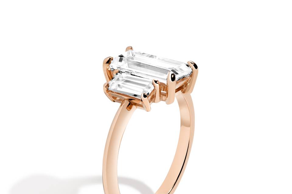 3-Stone Baguette Ring