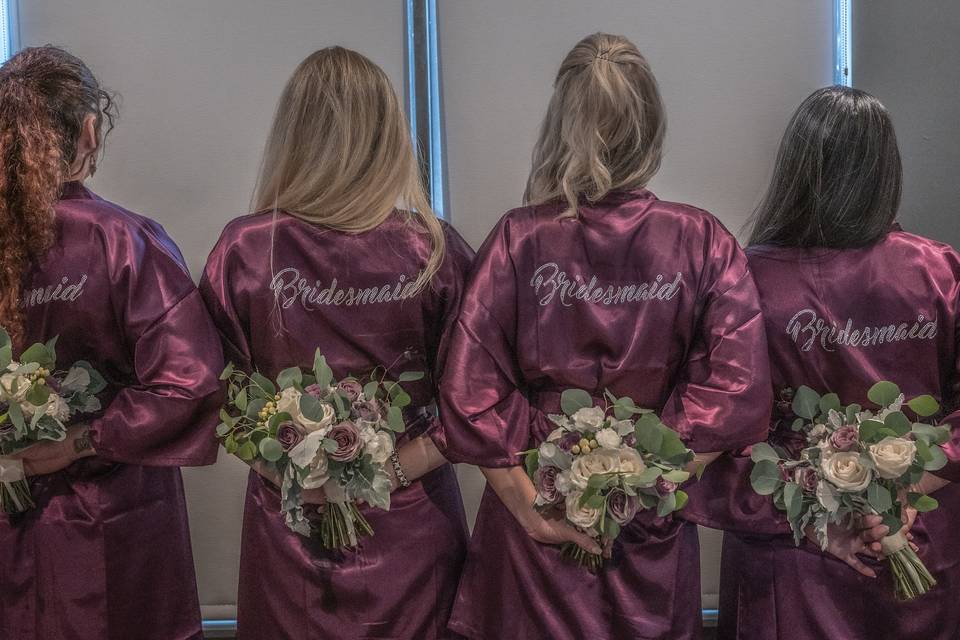 Bridesmaids bouquets