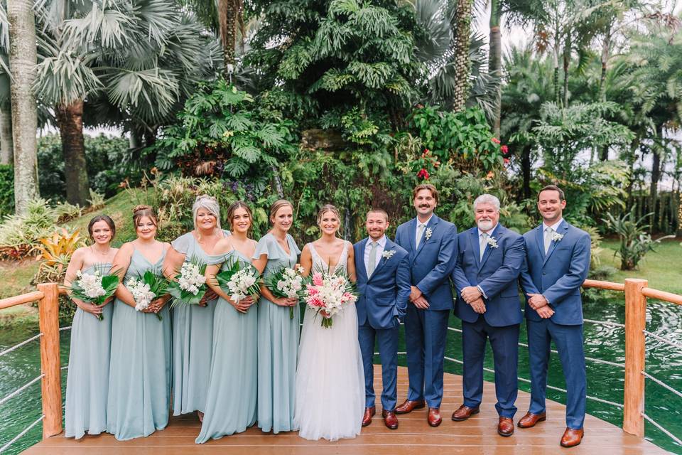 Tropical Wedding Floral Inspo