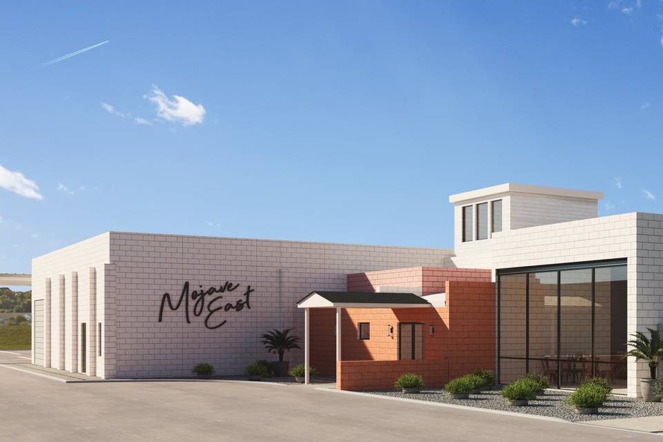 Front view of Mojave East