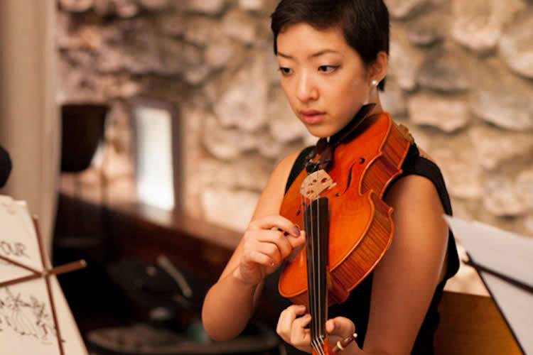 Violin Player at Ceremony