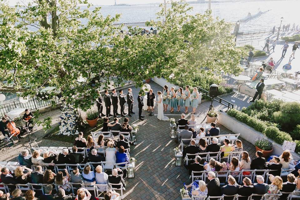 Battery Gardens NYC Wedding