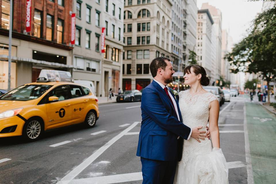 Manhattan Penthouse wedding