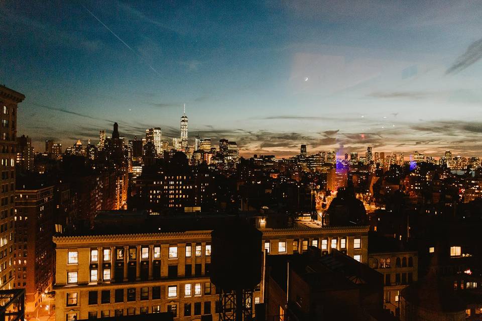 Manhattan Penthouse wedding