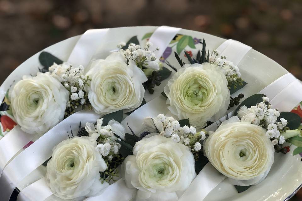 Ranunculus Corsages