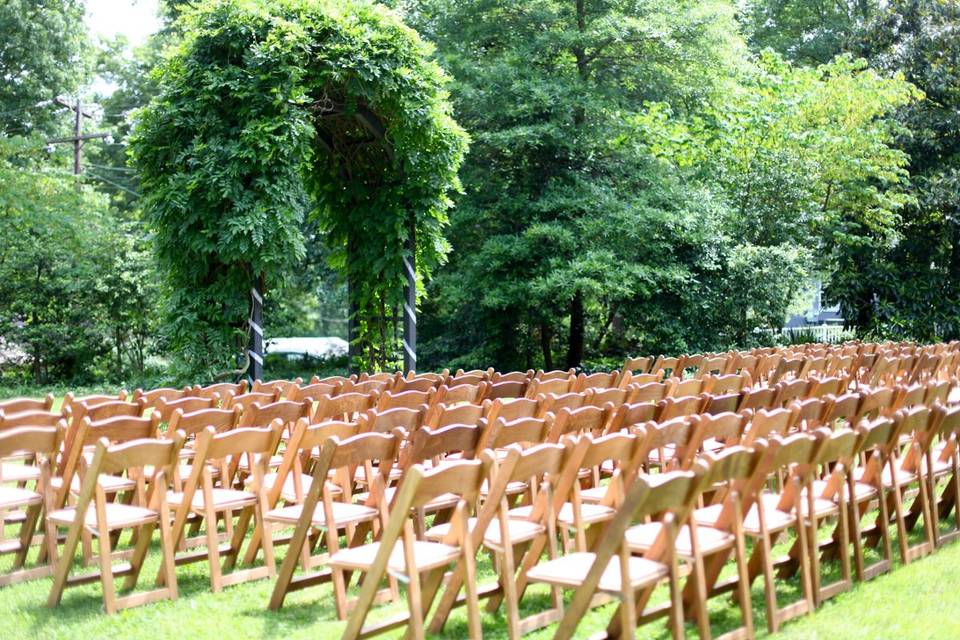 Outdoor Tent Set Up