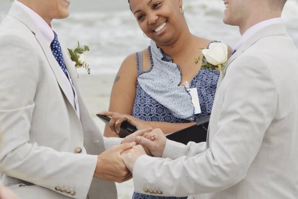 Folly Beach Wedding