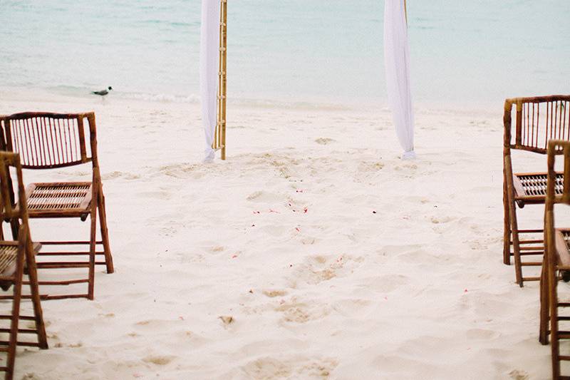 Beach wedding