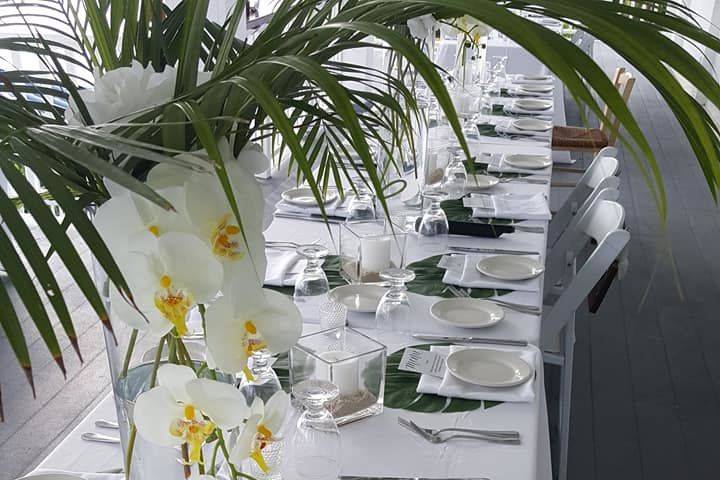 Long table setup