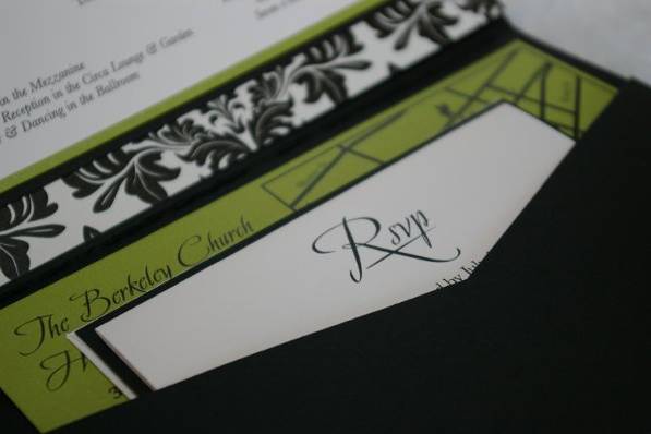 Lisa & Peter - Pocketfold Invitation