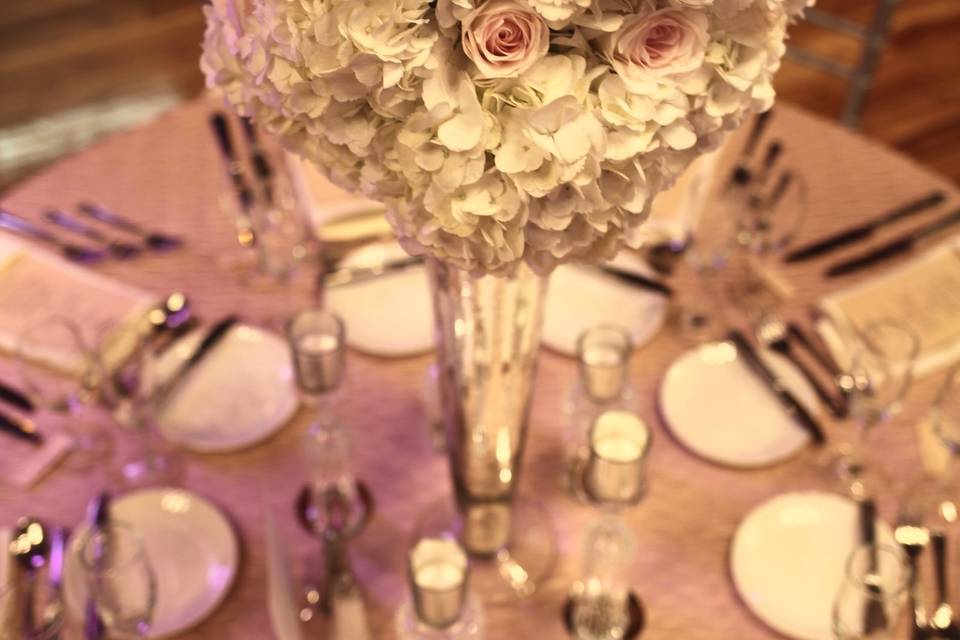 Raised centerpiece