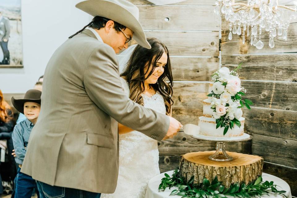 Cutting of the cake