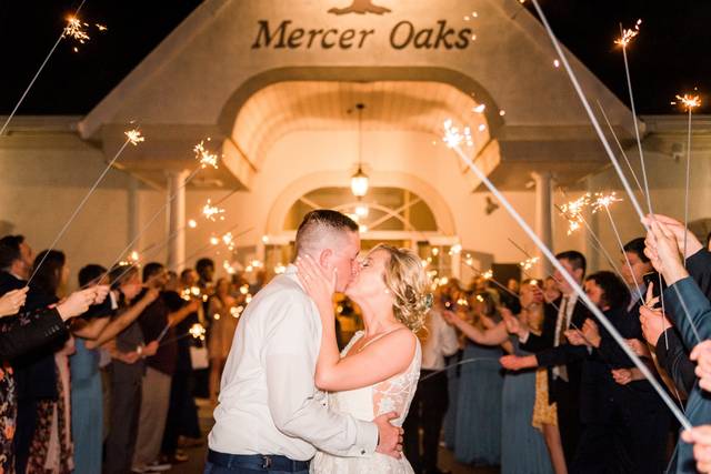 Sparkler love send off