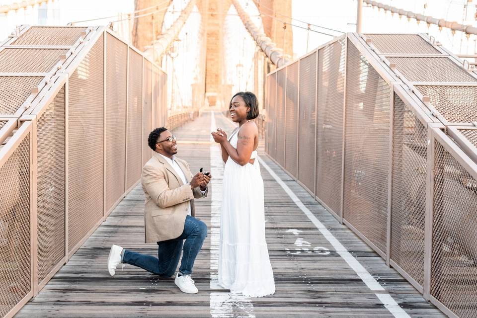 Proposal in Brooklyn