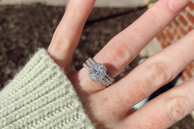 Kohls engagement deals ring sets