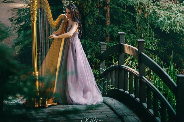 Nestldown harpist