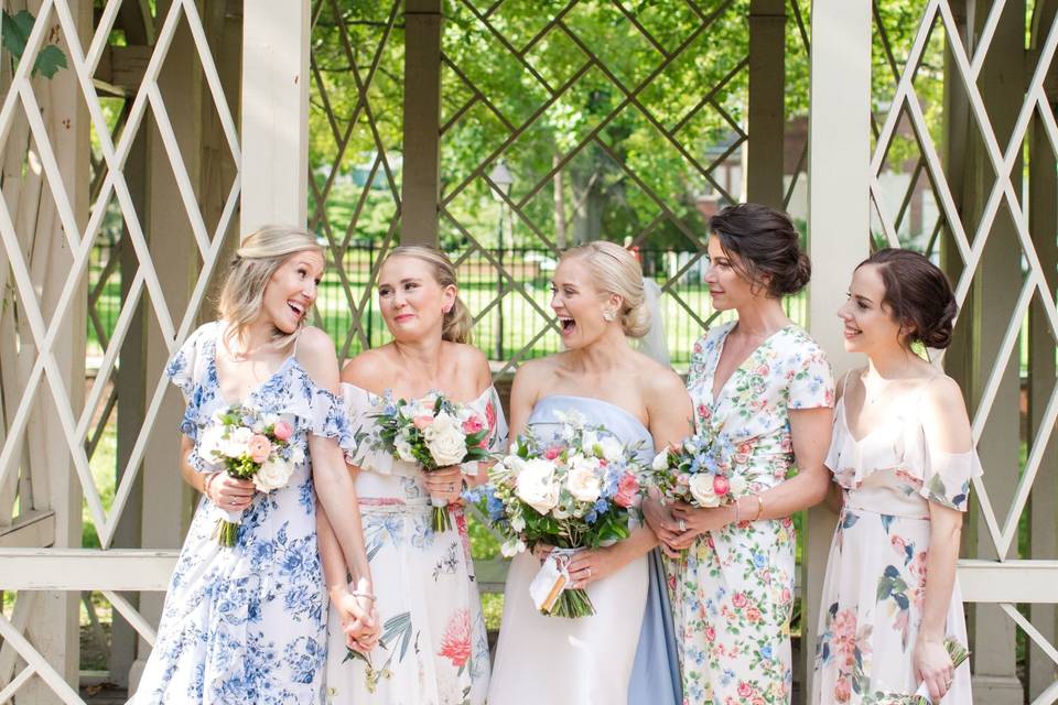 Bride + Bridesmaids