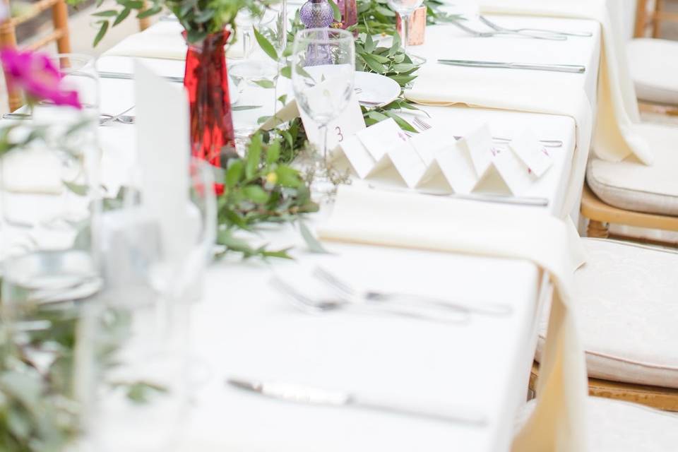 Wildflowers Tablescape