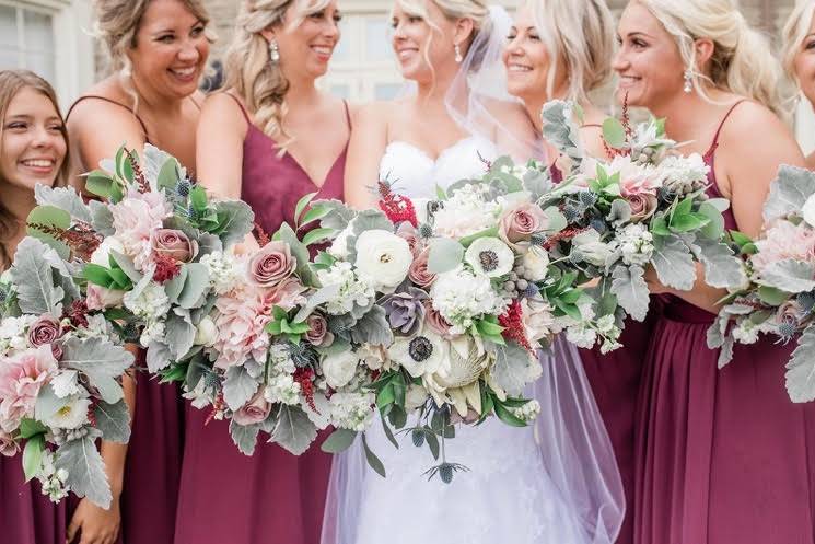 Bride + Bridesmaids