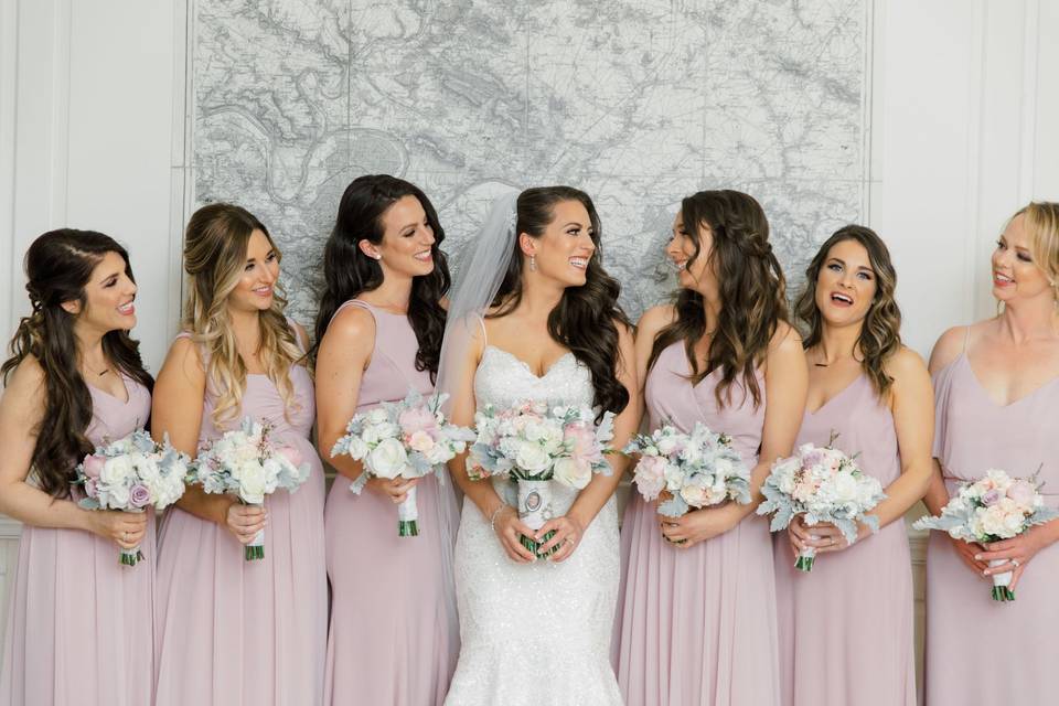 Bride + Bridesmaids