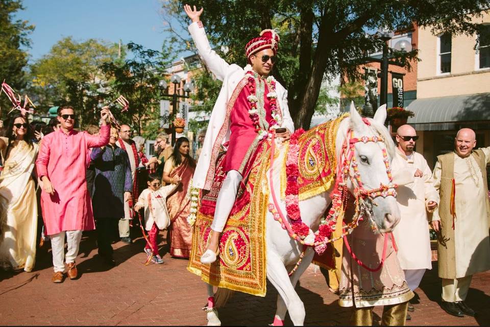 Baraat Parade in Boulder