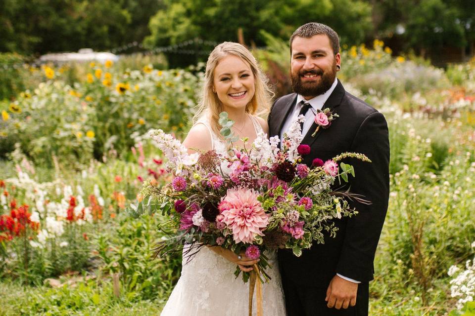Colorful St. Vrain Wedding