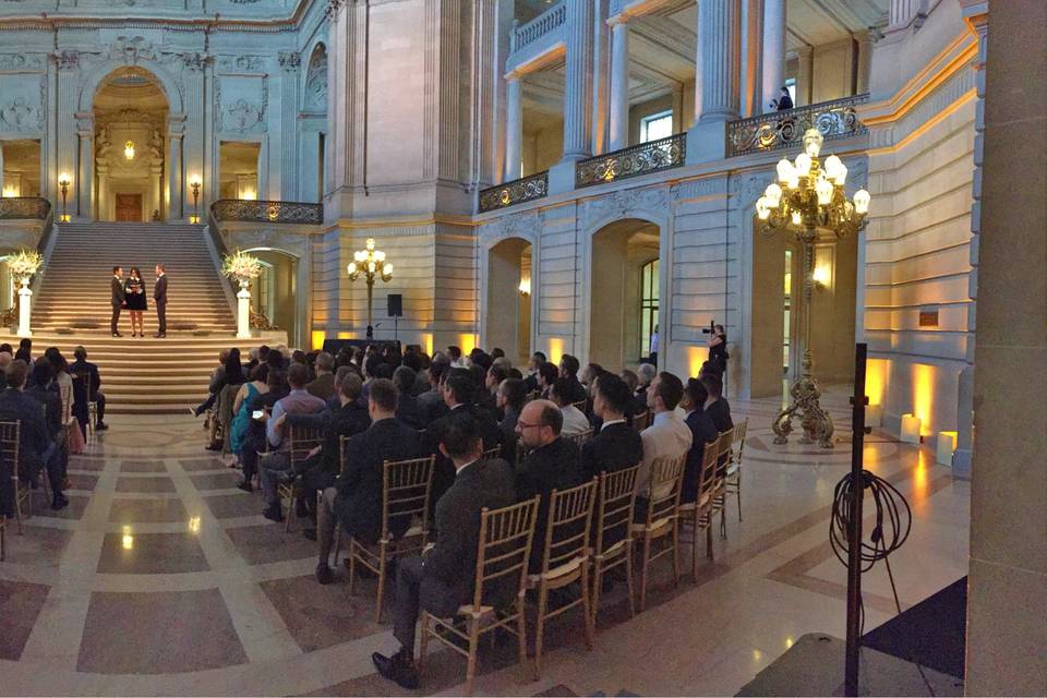 SF City Hall Wedding