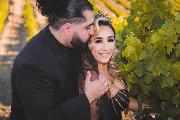 An All Black Wedding, Temecula