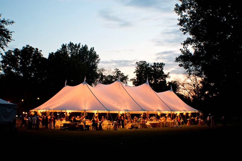 Sailcloth tent