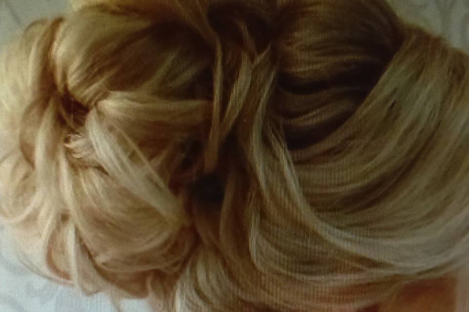 hair makes the bride