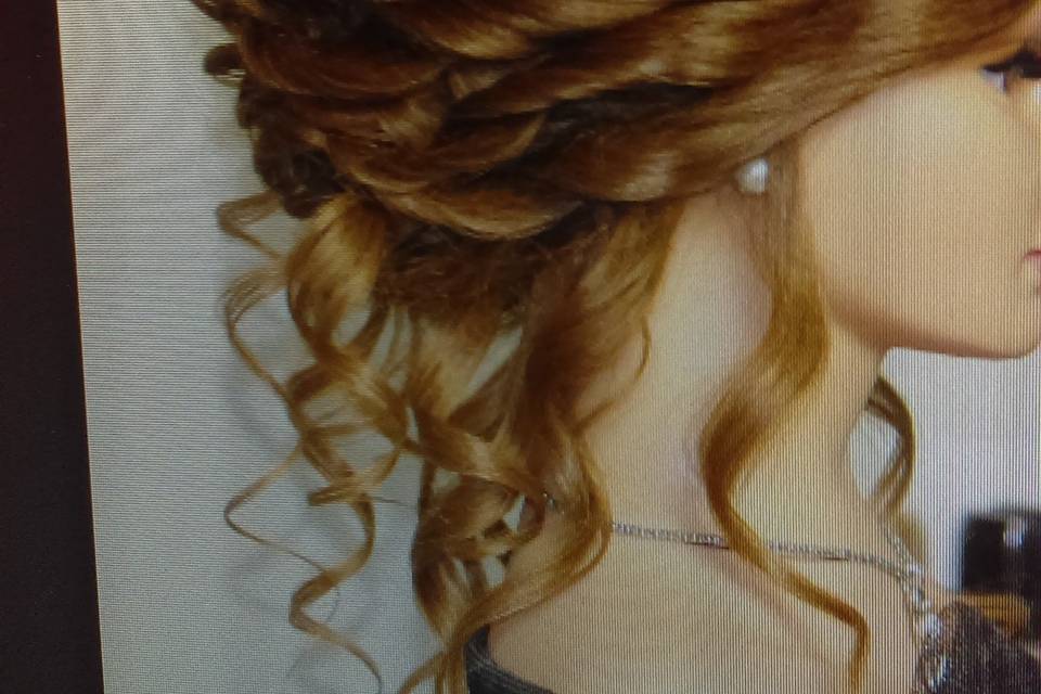 hair makes the bride