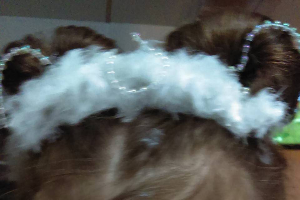 hair makes the bride