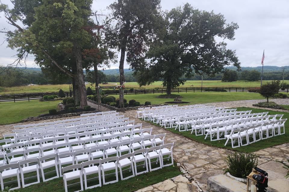 ShaeJo Front Lawn Ceremony