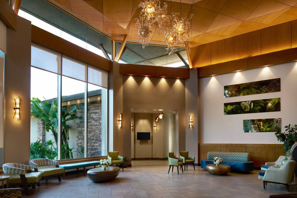 Lobby entrance