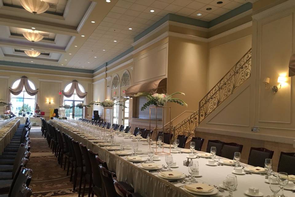 Long table setup