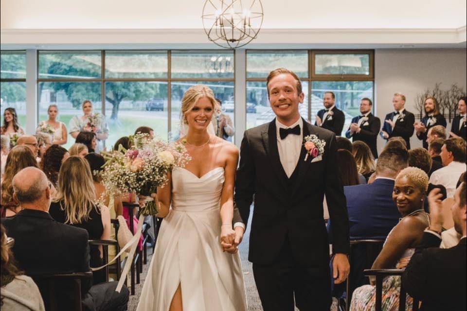 Bride and groom